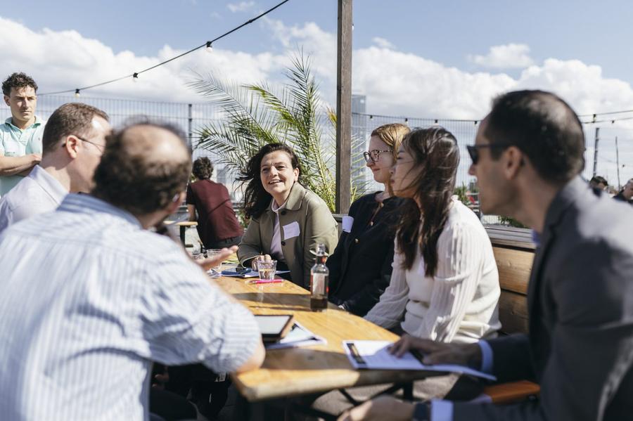 Rooftop mastermind table