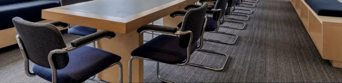 Room 35C at 199 Water Street: long boardroom table with chairs